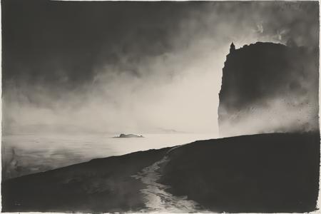 05815-3701502435-masterpiece,best quality,_lora_tbh100-_1_,style of Norman Ackroyd,aquatint,watercolor,black and white,illustration,character,lan.png